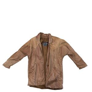 Men's Brown Leather Jacket